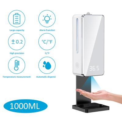 China Foam Digital Soap Dispenser Blitzblue k10pro Thermometer No Touch Alcohol Gel Dispenser Dispensers k9 pro dual for sale