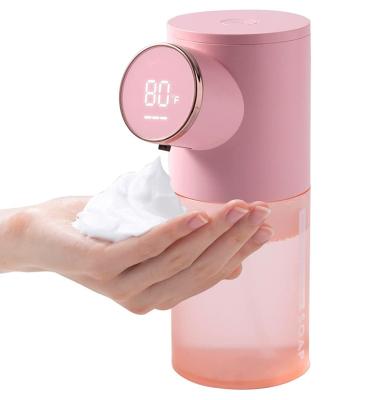 China Foam Soap Dispenser Blitzblue 2021new Modern Design Degradable 320ml Hand Soap Dispenser Temperature Touchless Soap Dispenser for sale