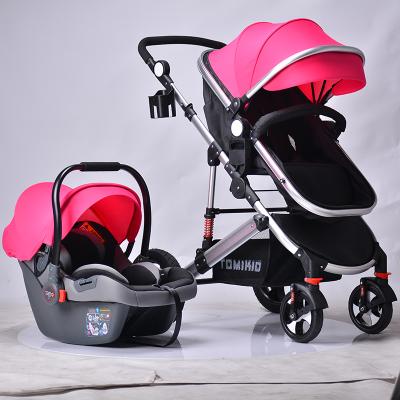 China 2021 Purpose 2021 Folding Baby Buggy Stroller Multifunctional Modern Hot Sale Baby Carriage High Quality Folding Baby Carriage Children's Prams Trolley for sale