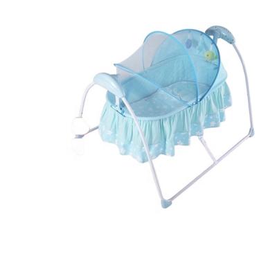 China Wholesale Electric Baby Crib Bassinet Rocking Bed Baby Rocking Bouncer With Music for sale