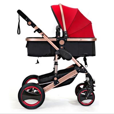 China Home Cheap Price Baby Car Seat Trolley 3 In 1 Multifunctional Baby Stroller With Baby Carry Basket for sale