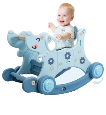 China Lightweight Multifunctional 4 in 1 Plastic Rider Toys for Kids for Speelgoed Paard OM Te Zitten Promotion Rocking Horse op for sale