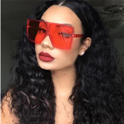 China New Fashion Big Fashion Sunglasses Uv400 Promotion Sunglasses Women Oversized Eye Shading Big Sun Glasses for sale