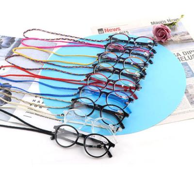 China Classic Fashion Slim Women Reading Glass Chain Ties Holder Around Presbyopic Glasses With Elastic Rope for sale