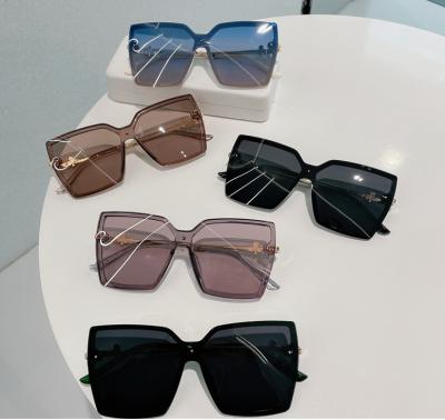 China Oversized Square Polarized Sunglasses Women Sunglasses Fashion Sunglasses Driving Sun Glasses for sale