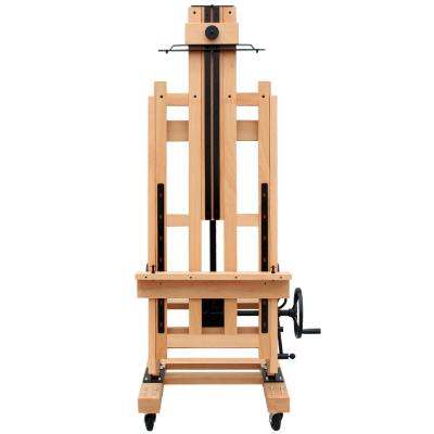 China Easel Solid Wood Painting Special Wooden Lifting Easel Large Easel Multifunctional Professional Professional Art Students for sale