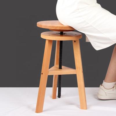 China Special Easel Beech Wood Swivel Lift Painting Drawing Stool for Children, Students and Adults Sketch Painting for sale