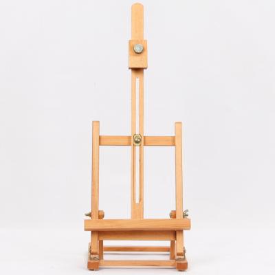 China Factory Promotion Artist Painting Easel Small Beech Wood Table Top Professional High Quality Easel for sale