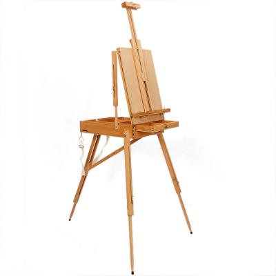 China Wholesale High Quality Portable Multifunctional Wooden Easel Art Tripod Painting Easel for sale