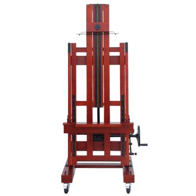 China Easel Factory Painting Customers Can Customize Large Wooden Studio Easel for sale