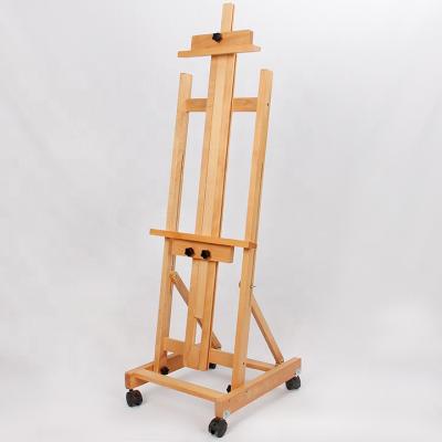 China Direct Wholesale High Quality Beech Artist Portable Painting Easel from Easel Suppliers for sale