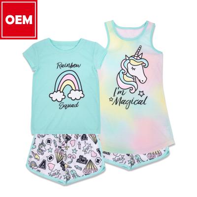 China Clothing Manufacturers QUICK DRY Custom Girl Kids Wears Kids Clothing for sale