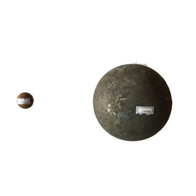 China 45# 100MM forged grinding steel ball for cement and mine for sale