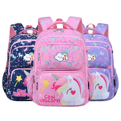 China Waterproof Cute Cartoon Waterproof Kids Backpack School Bag Women Girl Children for sale