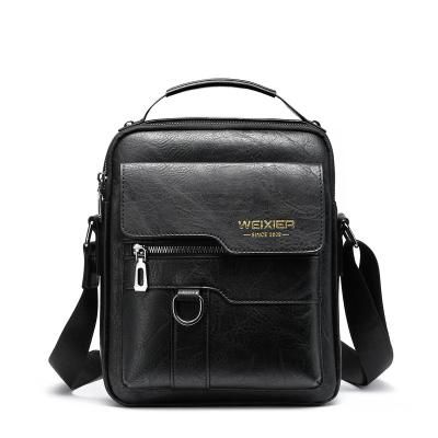 China PU Leather Cross Body Bag Men Wallet Shoulder Bag Messenger Bag Refined Satchel for sale