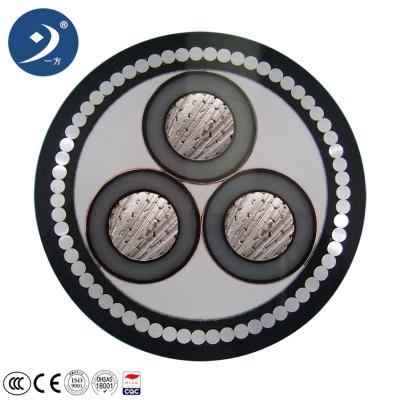 China 18/30 kv power cable 120 sq mm 4 core power cable and 3c power cable for sale zu verkaufen