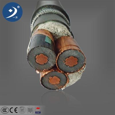 China 33kv xlpe 3 core / 185mm / 150mm / 95mm2 / power cable and 3x95 xple / pvc high voltage cable for sale