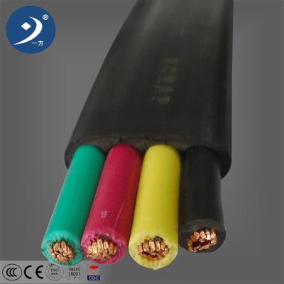 中国 flat electrical wire cable traveling elevator and flat flexible cables for sale 販売のため