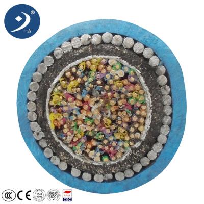 China single pair telephone cable water resistance wire and 40 pairs telephone cable Te koop