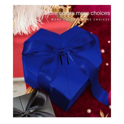 China Business& Purchase High-end Creative Very Nice Heart Shaped Wholesale Paper Gift Box for sale