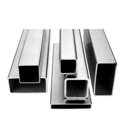 China High Quality 304L Structural Pipe Cold Rolled EFW Seamed Welded Stainless Steel Square Tube for sale