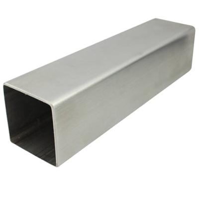 China Structure Pipe Pipe Sewn High Quality EFW Cold Rolled Square Welded 316 Stainless Steel Square Tube for sale