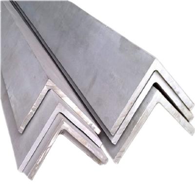 China Stainless steel angle iron he factory sells hot rolled 304L316L stainless steel angle iron for sale