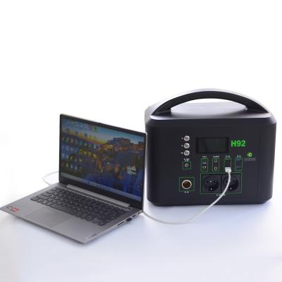 China 1000W USB Type C Portable DC Lithium Type C Power Station 1kWh for sale