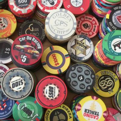 China Ceramic 10.0gram Customized Professional Ceramic Poker Chips for sale