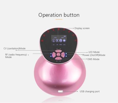 China Skin Revitalizer RF Liposuction Ultrasonic Cavitation Anti Cellulites Slimming Device Exams for sale