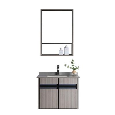 China Economical Modern Traditional 27 Inch Corner Bathroom Vanity Unit With Top For Bedroom for sale