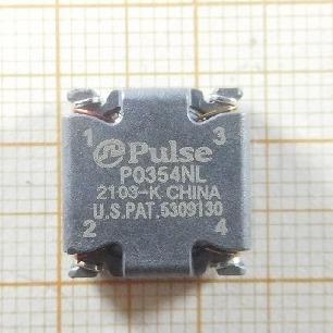 China P0354NLT CMC 1.22A 2LN EMI Filter SMD 2 Vernauwing 1.22A DCR 200mOhm van de Lijn de Gemeenschappelijke Wijze Te koop