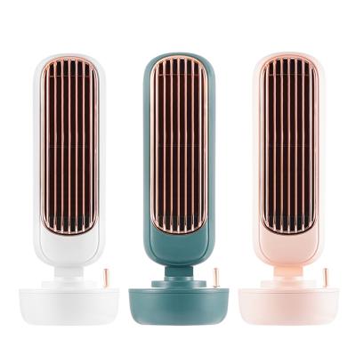 China 2021 New Product Room Fan Cooler Humidifier Water Fan 3 Speed ​​Portable Desktop Small Tower Fan for sale