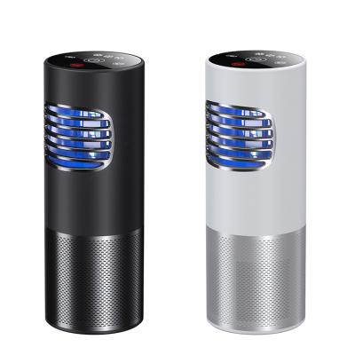 China 2021 Rechargeable UV-C Newest In-Car Air UV-C Purifier For Car HEPA Filter Purification for sale