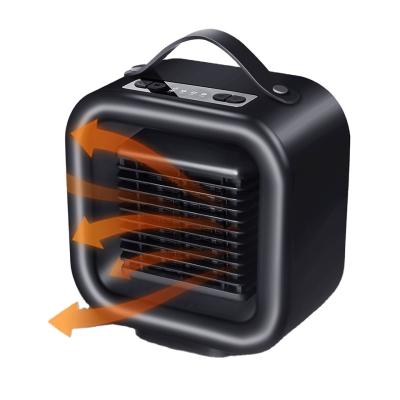 China Small Electric Heaters Heater Fan Portable 1KW 110-220V Winter PTC Heater Fast Warm Safe Room Space Heater for sale