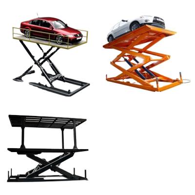 China Hotels automatic scissor lift table car lift hyraulic lift platform for basement price car scissor lift for sale