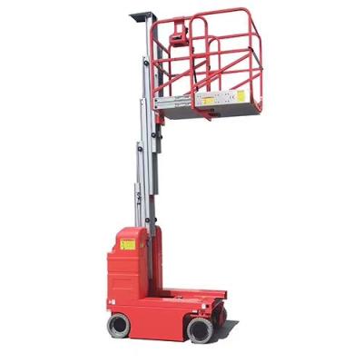 China 14M Runabout Vertical Mast Lift Aerial Working Man Lift Push Around Aerial Lift for sale