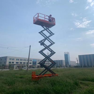 China Hotels START Extension Platform Lift Industrial Hydraulic Scissor Lift For Repair Warehouse for sale