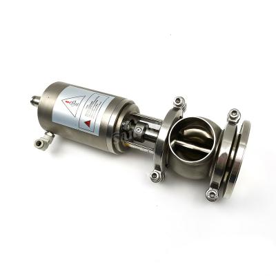 China General Factory Food Grade Stainless Steel Good Quality Pneumatic Tank Bottom Valve for sale