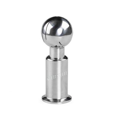 China food & Sanitary Beverage Plant Tri Clamp Stainless Steel Spray Cleaning Ball For Tank for sale