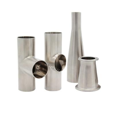 China Sanitary DIN Dairy Welding Stainless Steel Pipe Fittings Elbow for sale