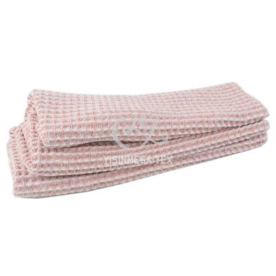 China New Anti-static Microfiber Waffle Cloth Waffle Towel Waffle Cotton Washing Dish Cloth Cationic Cloth for sale