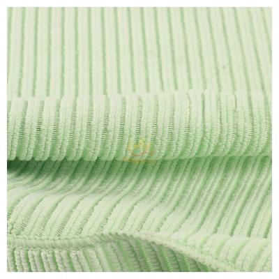 China High Quality Hot Selling Anti-static Stripe Design Polyester Warp Microfiber Nylon Knitting Fabric for sale