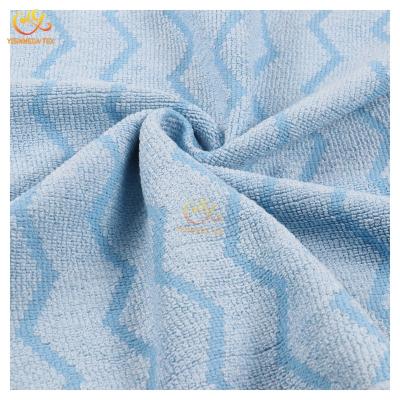 China Hot Selling Cheap Clean Fabric High Quality Herringbone Design Polyester Warp Microfiber Nylon Knitting Fabric Cheap Anti-static for sale