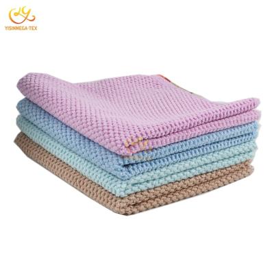 China Double Side Compressed Granule Knitting Towel Cheap Household Clean Wash Station And Cheap Kitchen Clean Cloth for sale