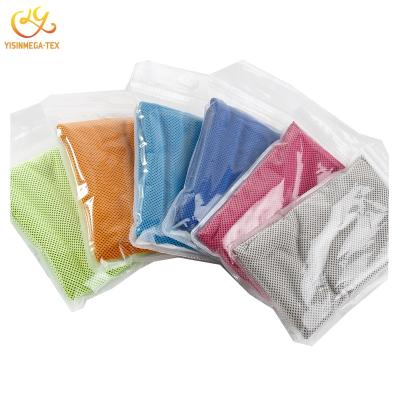 China Viable UV Protection Gym Sport Ice Towel Fresh Instant Moving Cooling Towel for sale