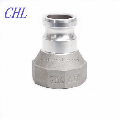 China Industry aluminum camlock reducer mating adapter male and female thread for sale