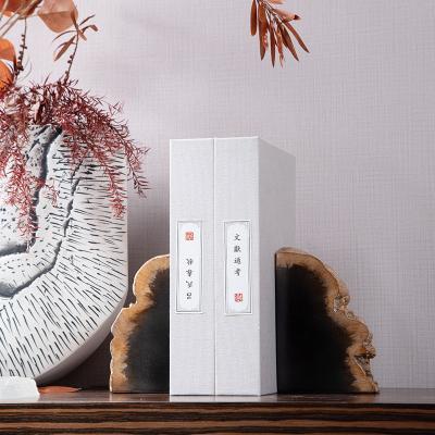 China Resin Chinese Style Bookstop Soft Resin Home Decoration Decoration for sale