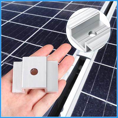 China Wind Load 60M/S Solar Panel Mid Clamp Customizable High Durability for sale