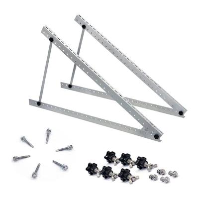 China Customization Adjustable Solar Panel Mount Mounting Brackets Folding Tilt Legs for sale